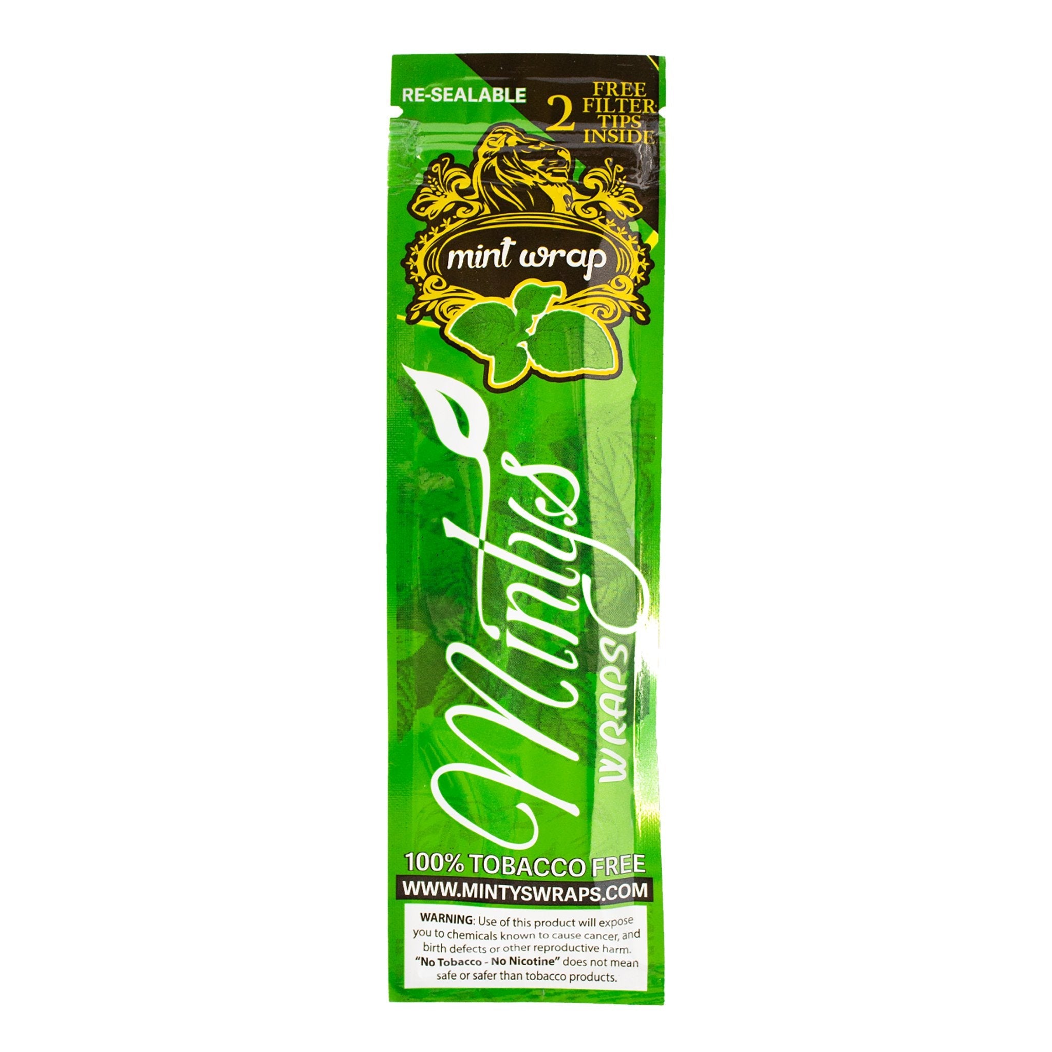 Mintys Blunt Wraps - 2 Pack Rolling Papers Windship 