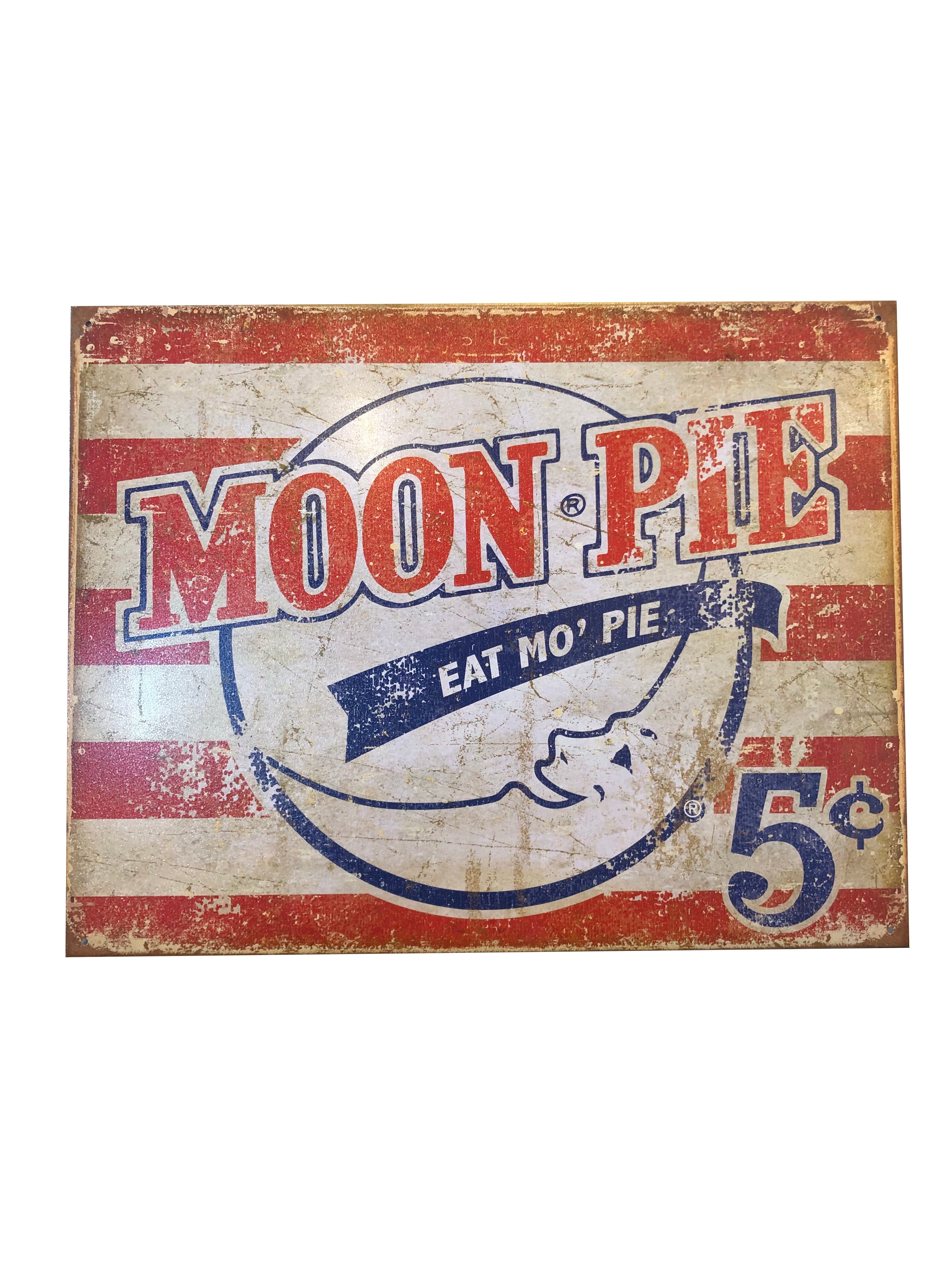 Moon pie Vintage Tin Poster PPPI 