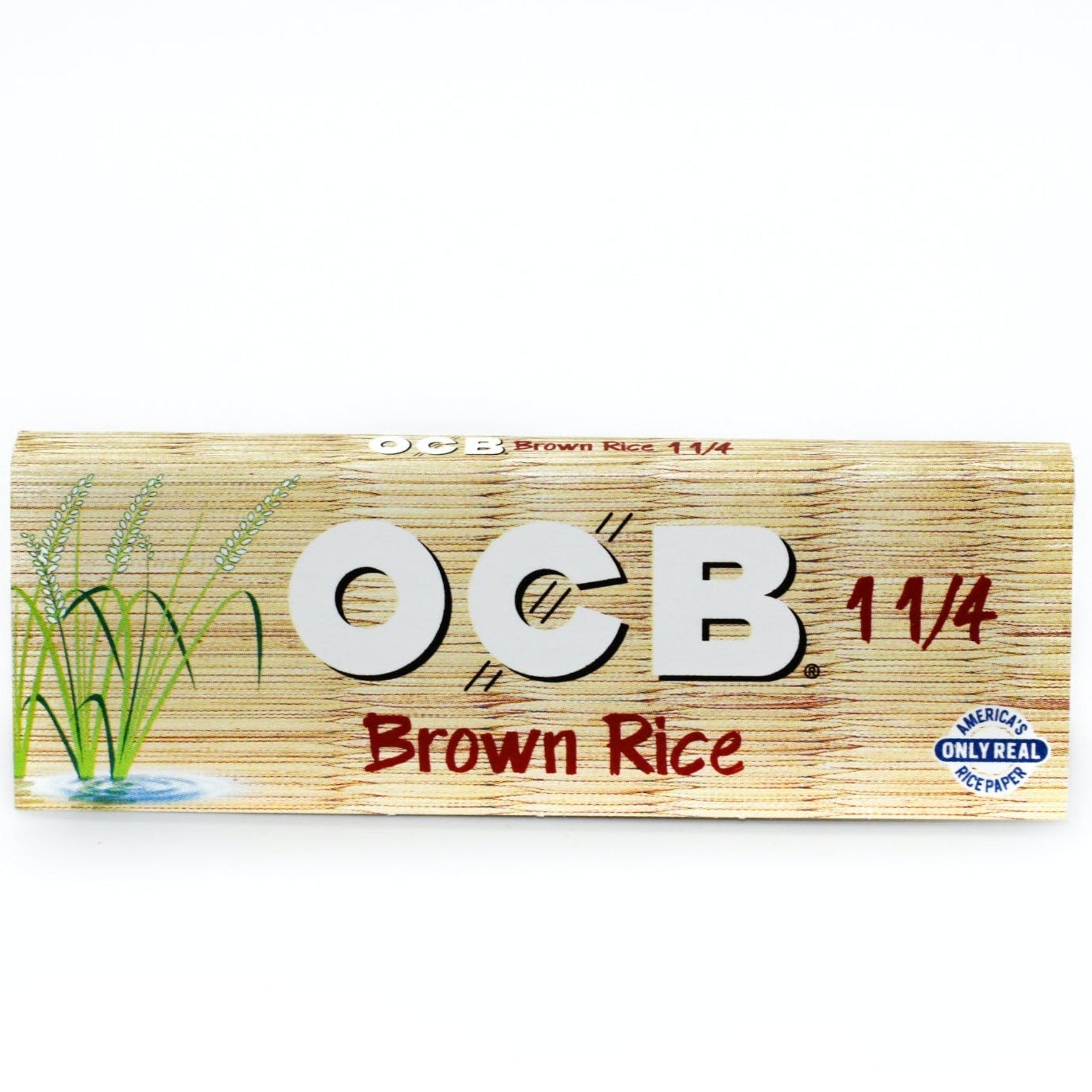 OCB Original Roling Papers + Tips Rolling Papers OCB Brown Rice 1 1/4 