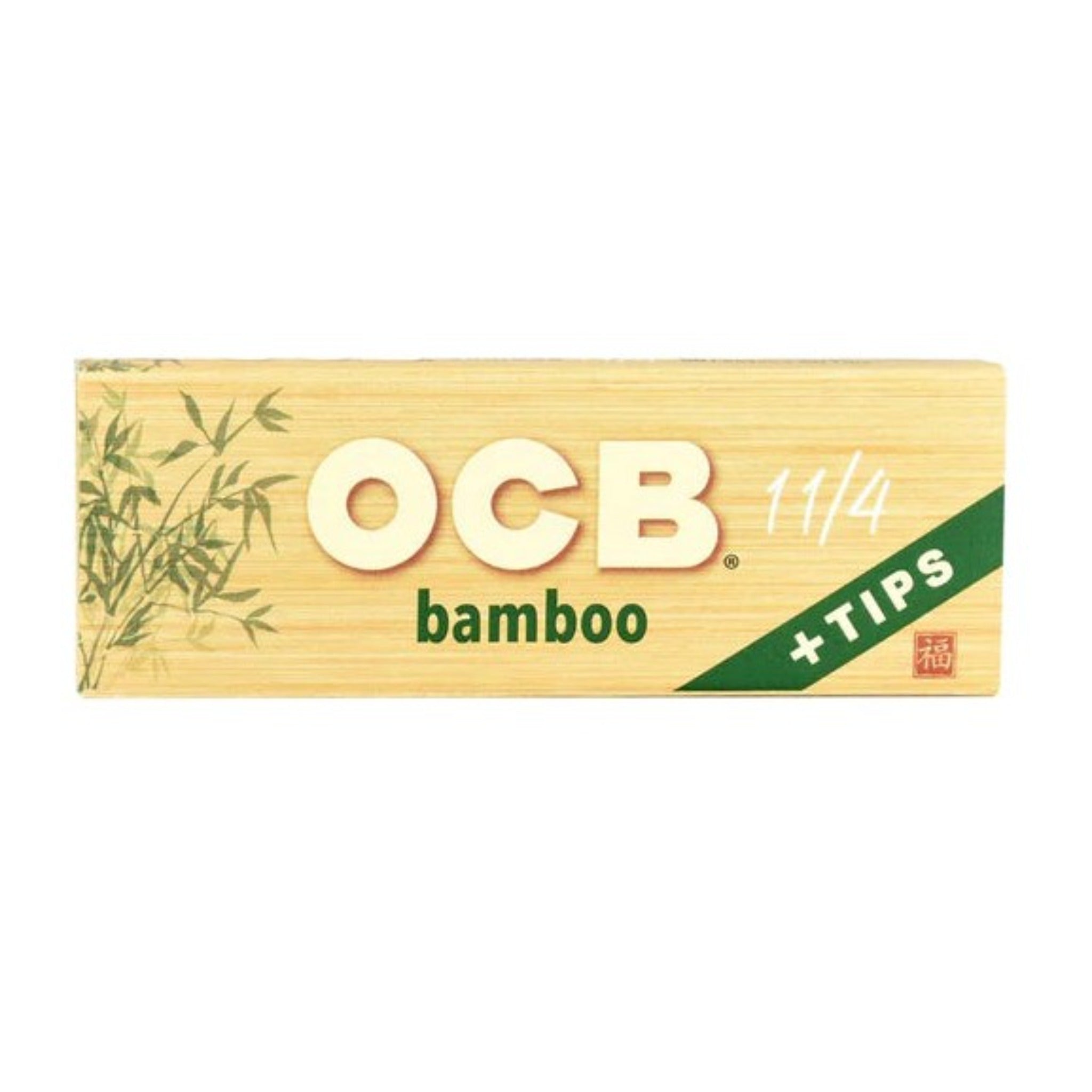 OCB Original Roling Papers + Tips Rolling Papers OCB Unbleached Bamboo 1 1/4 