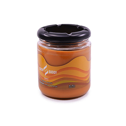 Odor Buddy Candle w/ Ashtray Lid Candle Odor Buddy Tangie 