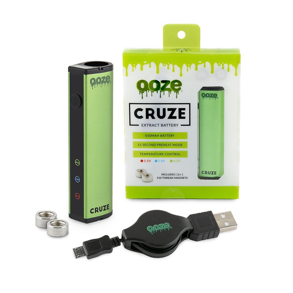 Ooze Cruze 510 Vaporizer Battery Ooze Green 