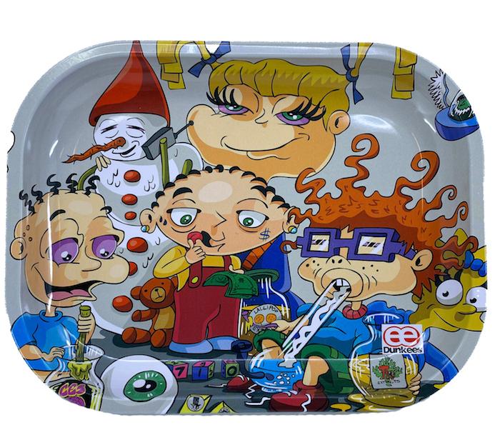 Original Art - Dunkees 'Kids Will Be Kids' Tray Rolling Tray Dunkees 