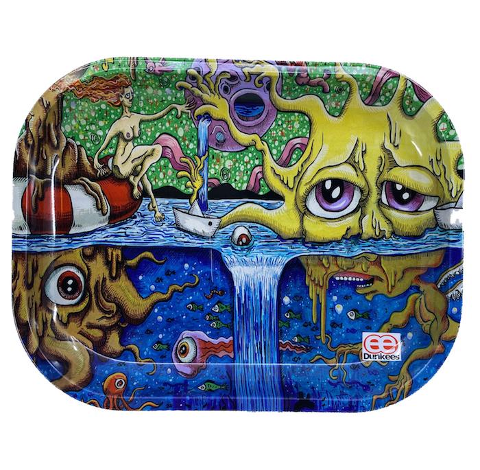 Original Art - Dunkees 'Save Your Sunshine' Tray Rolling Tray Dunkees 