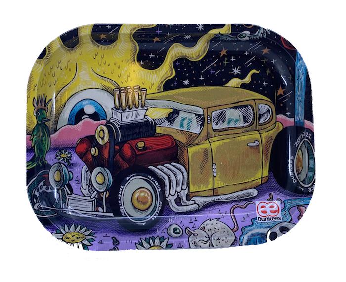 Original Art - Dunkees 'Yellow Rod' Tray Rolling Tray Dunkees 