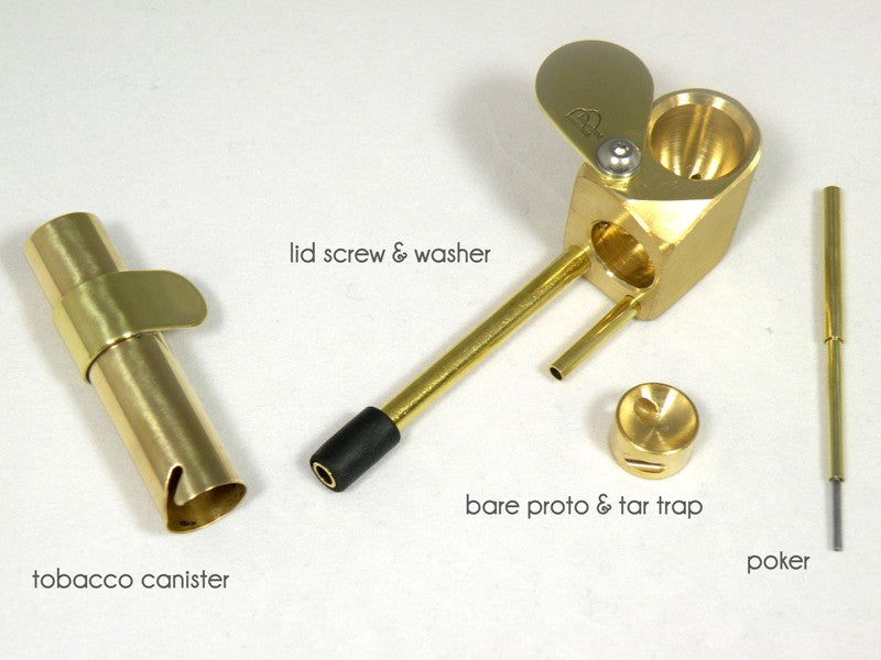 Proto Pipe Classic Highbrid - All In One Brass Pipe –