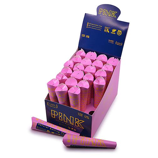 PINK Pre-rolled Cones (Breast Cancer Org) Rolling Paper PINK 