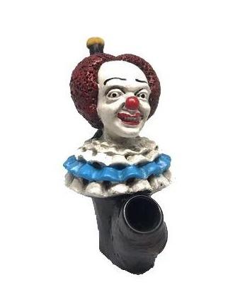 Resin Pipe - Creepy Clown Pipes Puff Wholesale 
