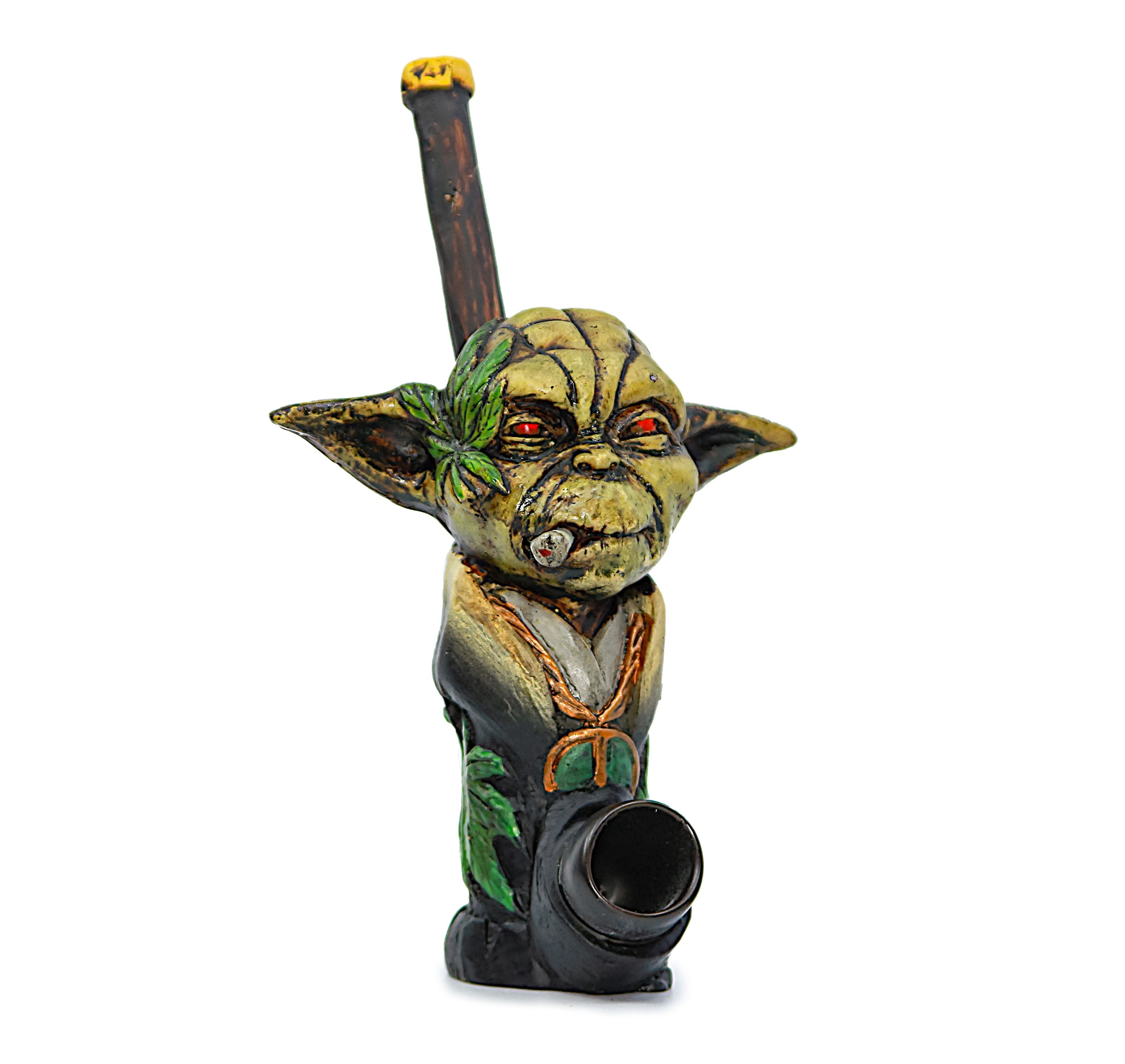 Resin Pipe - Green Wise Man Resin Pipe Puff Wholesale 