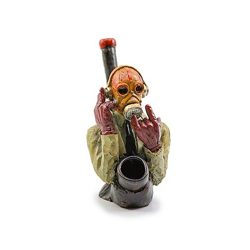 Resin Pipe - Masked Man Pipes Puff Wholesale 