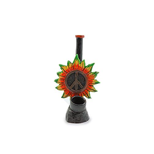 Resin Pipe - Peace Flower Pipes Puff Wholesale 