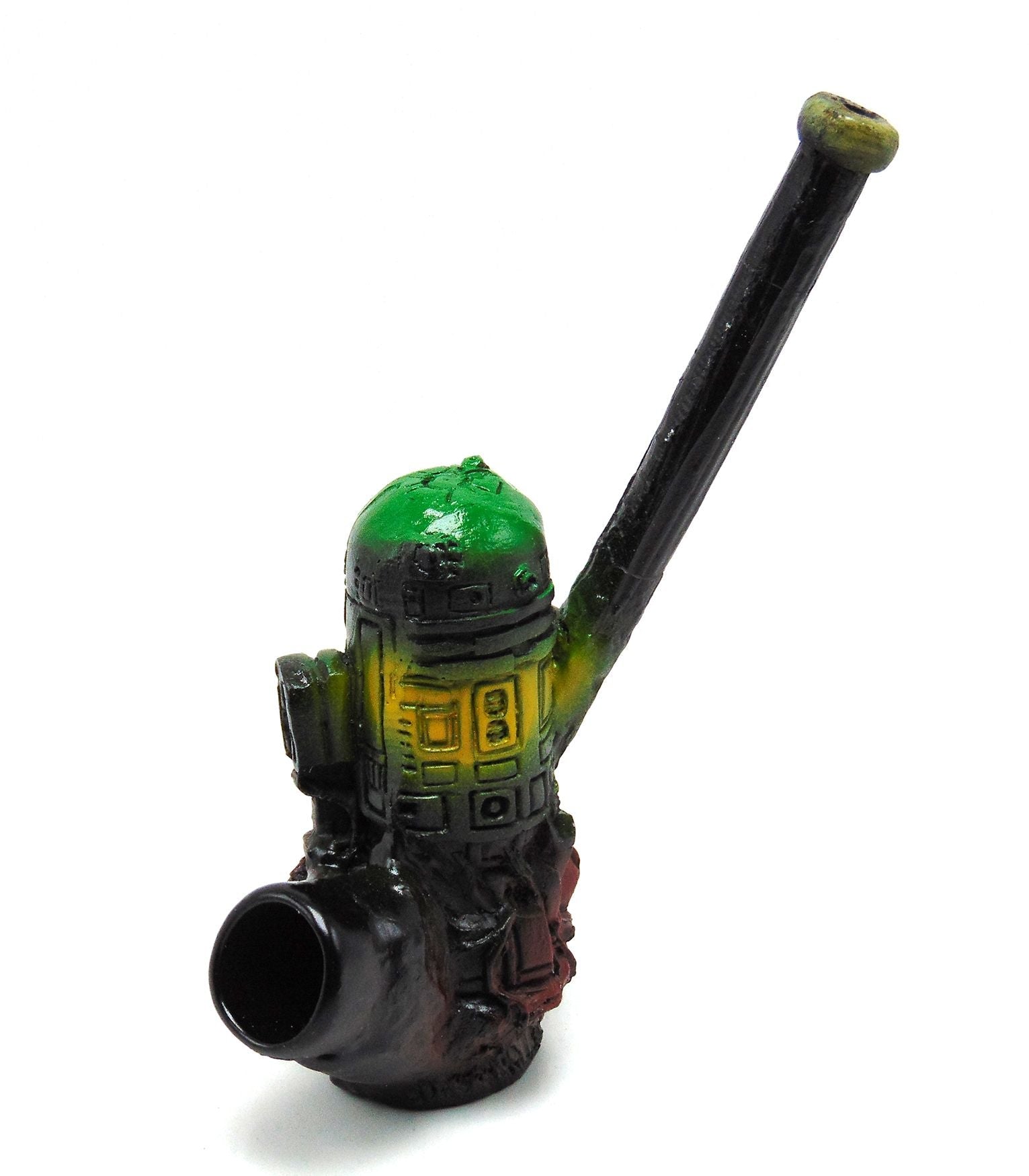 Resin Pipe - Rasta Robot pipe Puff Wholesale 