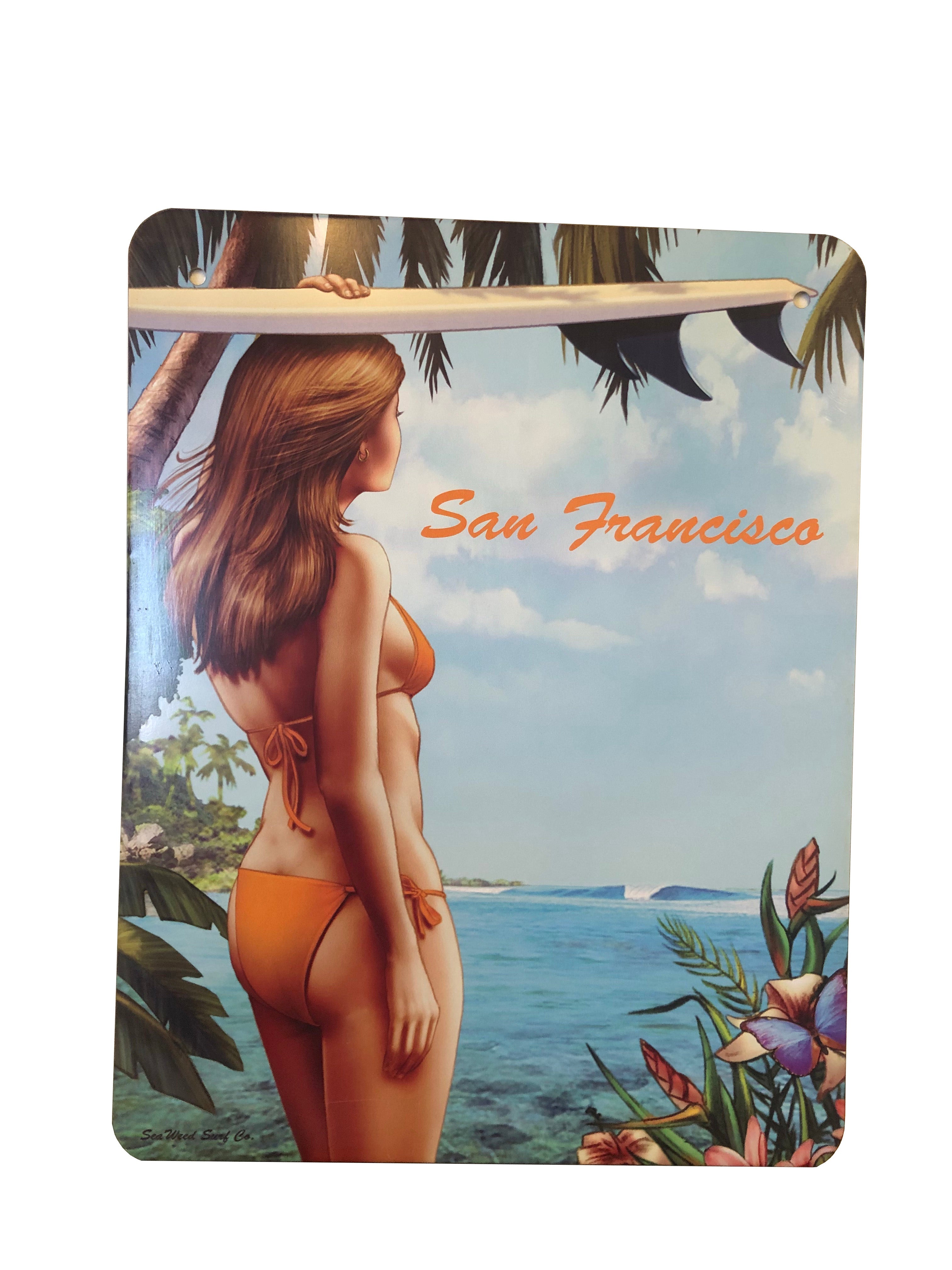San Francisco Vintage Tin Poster PPPI 