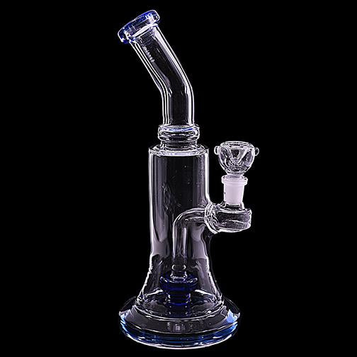 Shower-head Perc Flat Base Water Pipe (11") Water Pipe Puff Wholesale 