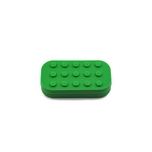 Lego Style Silicone Wax Container, 6 + 1, LuvBuds