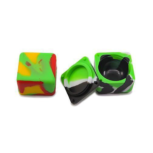 Silicone Container - Cube (2.5") Dab Container PPPI 