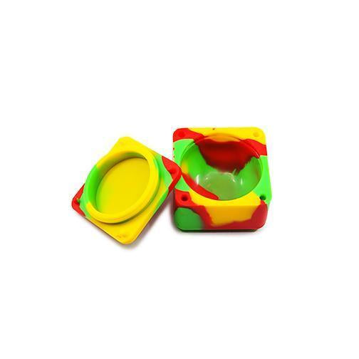 Silicone Container - Cube (2.5") Dab Container PPPI 