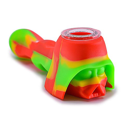 Silicone Hand Pipe - Space Villain Silicone Hand Pipe Puff Wholesale 