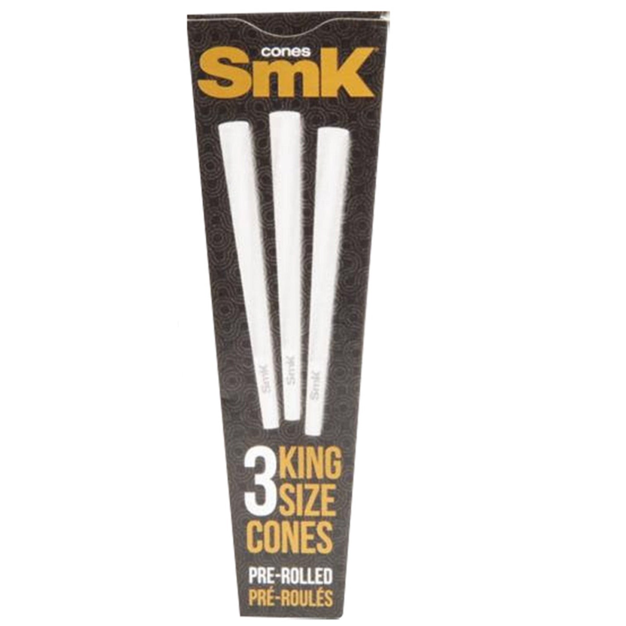 SMK Pre Roll Cones Rolling Papers Ultimate Brands King (3 Pack) 