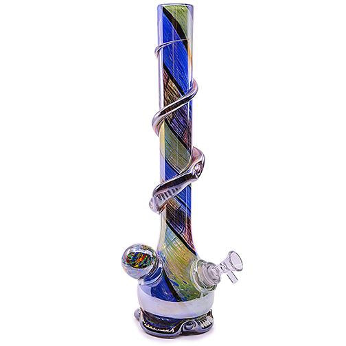 Soft Glass Water Pipe - Mosaic (15") Water Pipes Puff Wholesale 