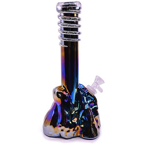 Soft Glass Water Pipe - Mountain (12") Water Pipes Puff Wholesale 