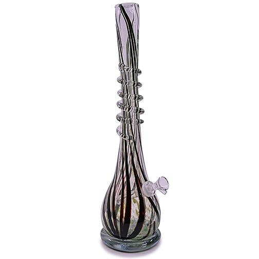 Soft Glass Water Pipe - Skinny Neck (16.5") Water Pipes Puff Wholesale 