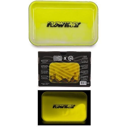 The Flow Tray Rolling Tray Flow Tray Yellow 