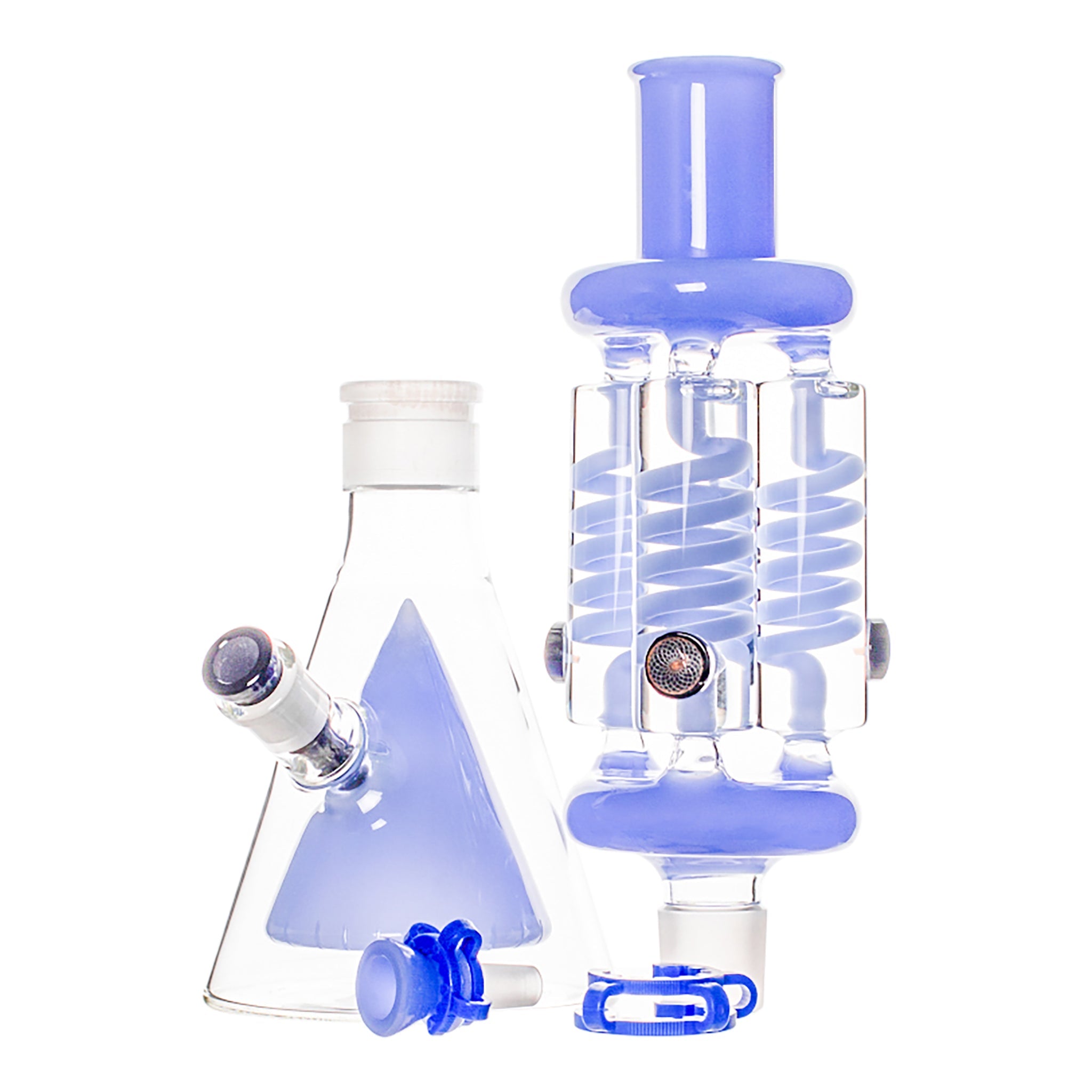 Triple Helix Glyco Chill Bong - 19in Bong Amy 