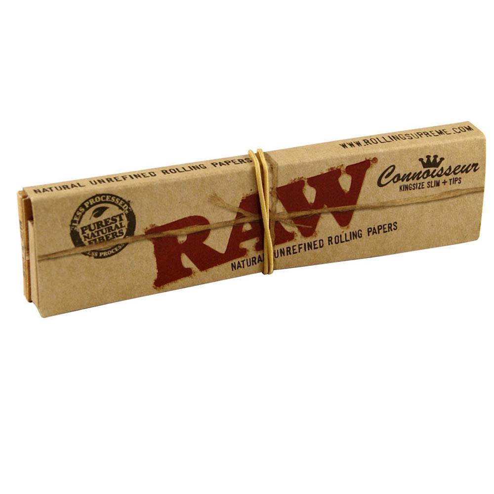 Two Pack - RAW King Size w/ Tips Rolling Papers HBI International 