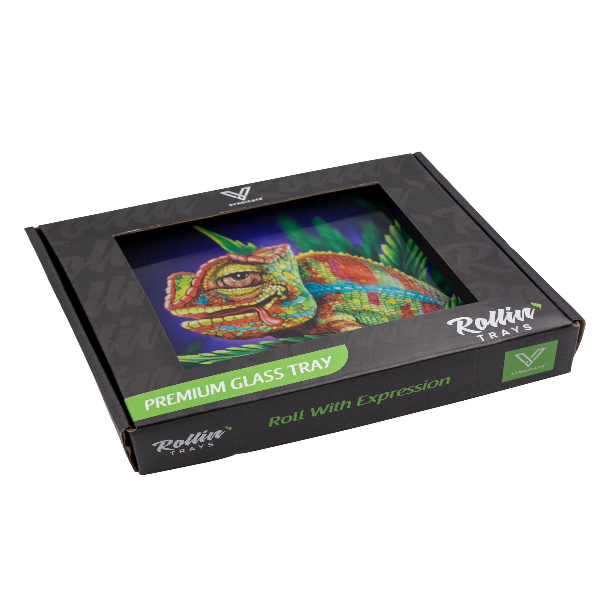 V Syndicate Cloud 9 Chameleon Glass Rolling Tray Rolling Tray VS 