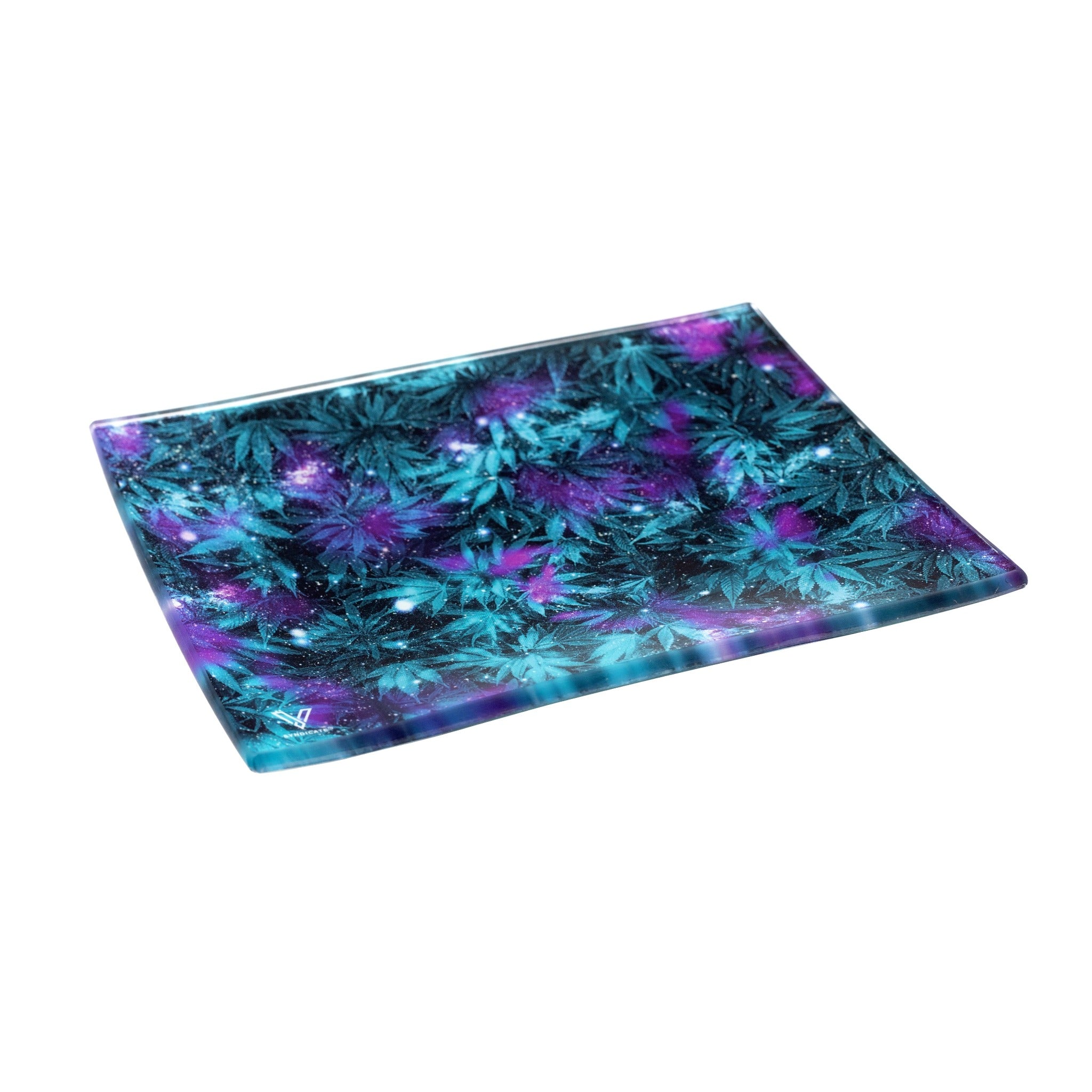 V Syndicate Cosmic Chronic Glass Rolling Tray Rolling Tray VS 