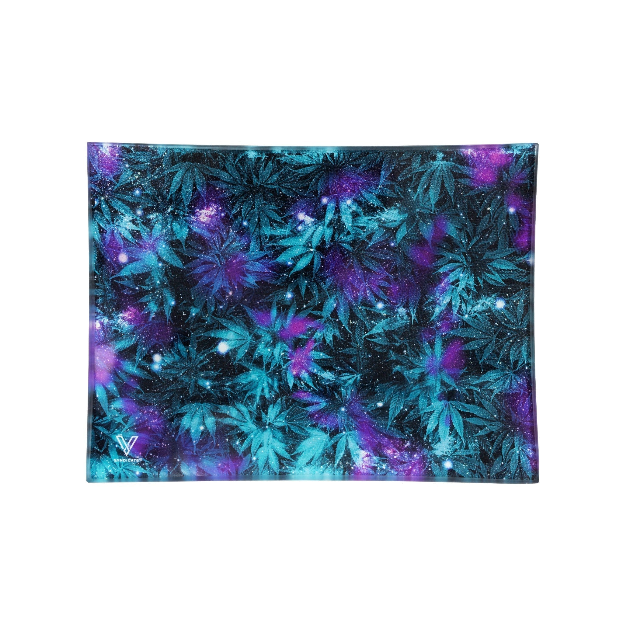 V Syndicate Cosmic Chronic Glass Rolling Tray Rolling Tray VS Small 