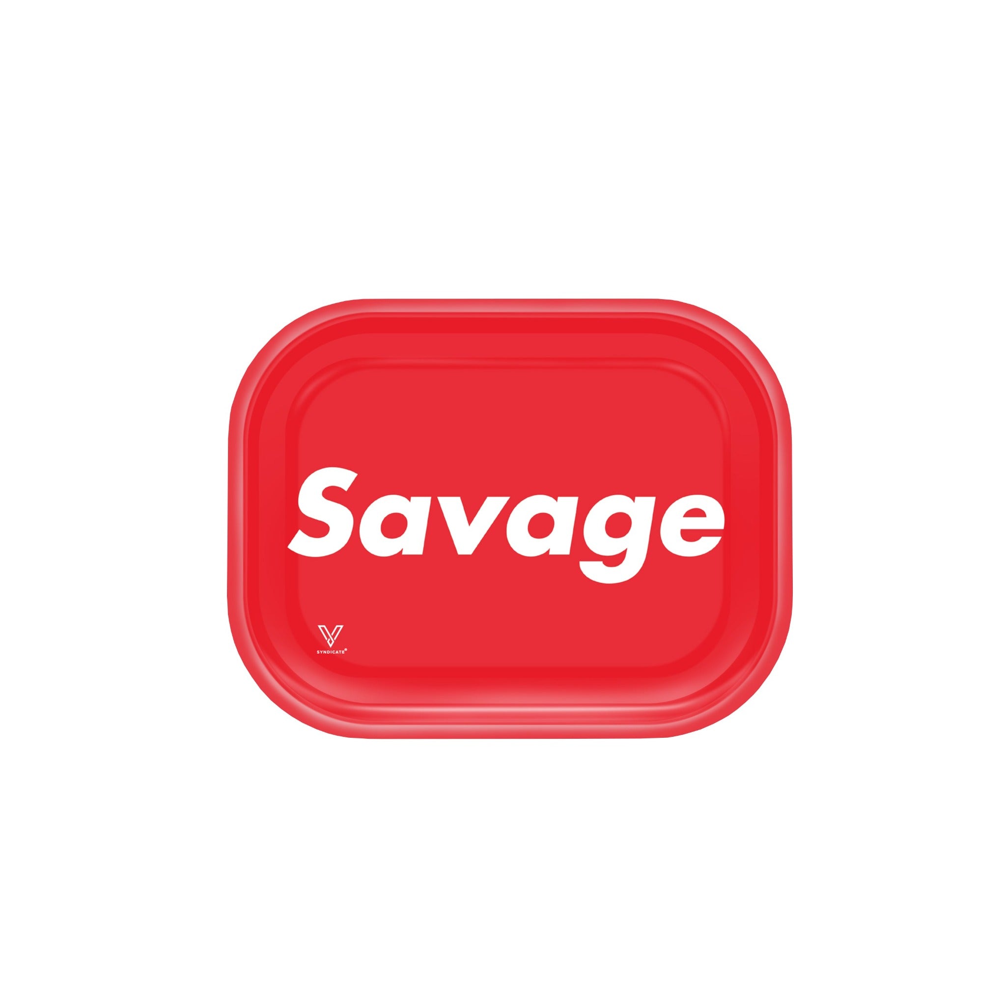 V Syndicate Savage Metal Rolling Tray Rolling Tray VS Small 