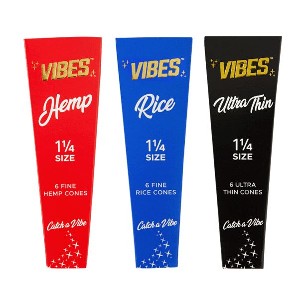 VIBES Cones - 1.25" (3 pack) Rolling Paper VIBES 