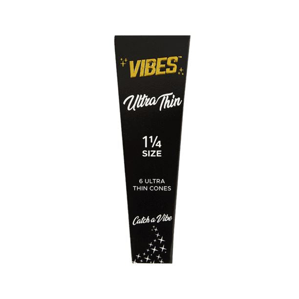 VIBES Cones - 1.25" (3 pack) Rolling Paper VIBES Ultra Thin 