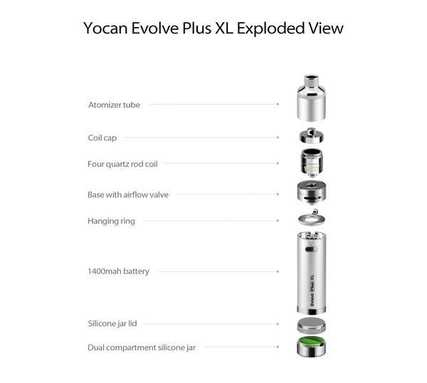Yocan Evolve Plus XL [2020 Edition] Vaporizers Yocan 